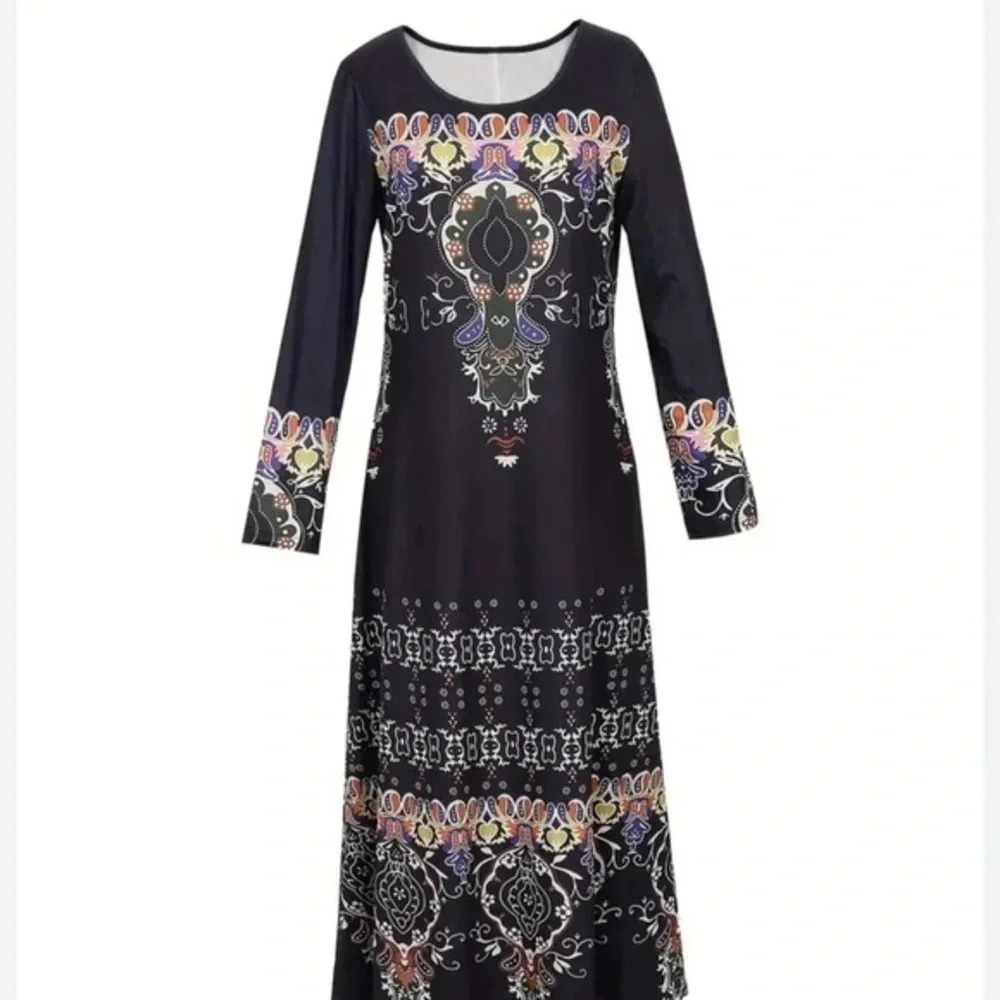 NORACORA New Dress Black FloralS